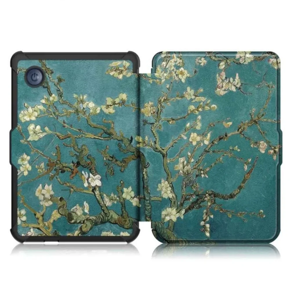 Sleep Cover | Kobo Clara Black & White | Van Gogh's Almond Blossoms Design